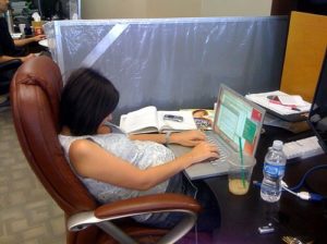 desk posture language body poor customer service sedentary job slump slouching combat tips rebelcircus slouch mistakes avoid should over