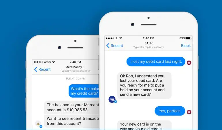 Chatbot in banking