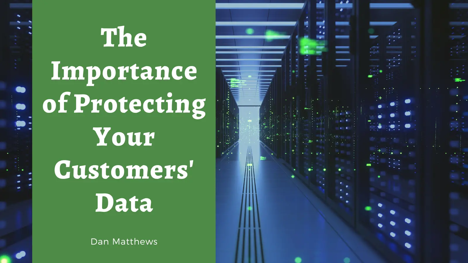 The Importance of Protecting Your Customers' Data