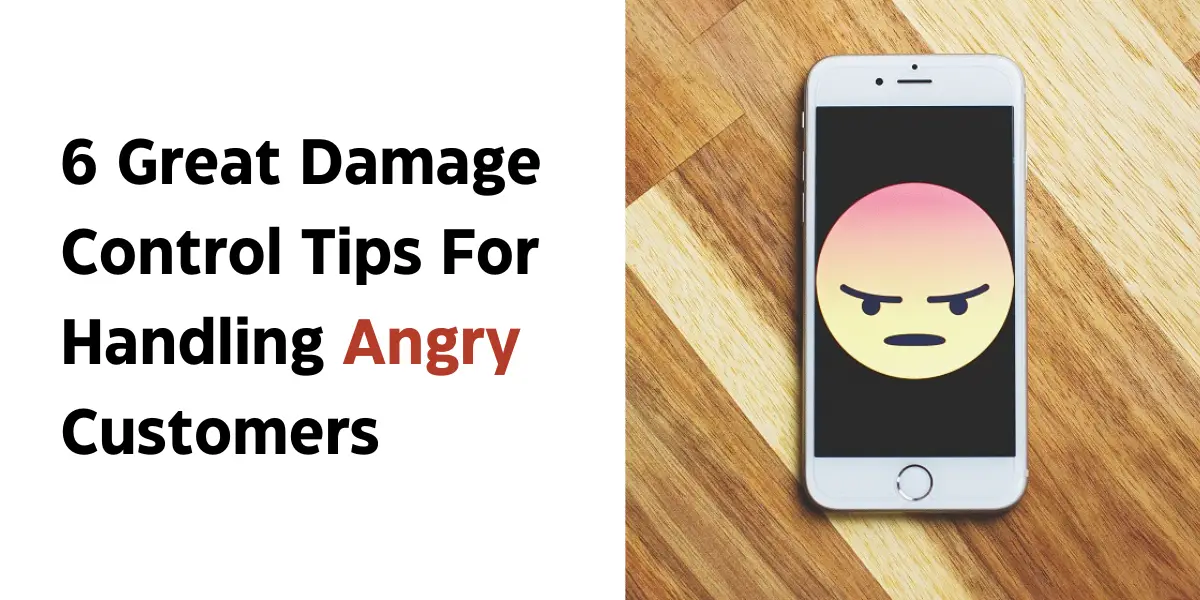 Tips For Handling Angry Customers